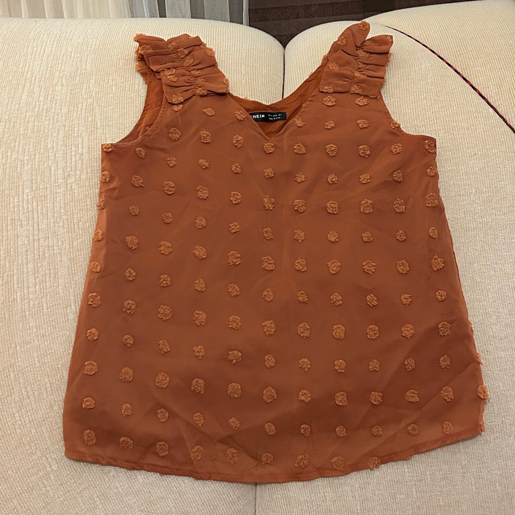 Shein Orange Top